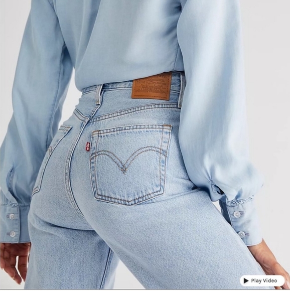 Levi's Premium * RIBCAGE STRAIGHT ANKLE JEANS - Picture 5 of 11